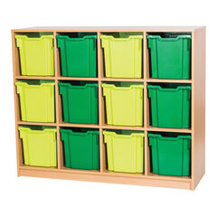 Static 12 Jumbo Tray Storage Unit  hi-res