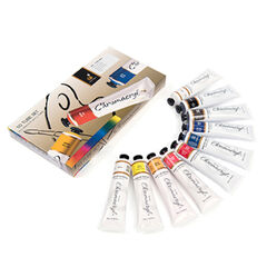 Chromacryl Acrylic Paint Tubes Assorted 75ml 10pk  hi-res