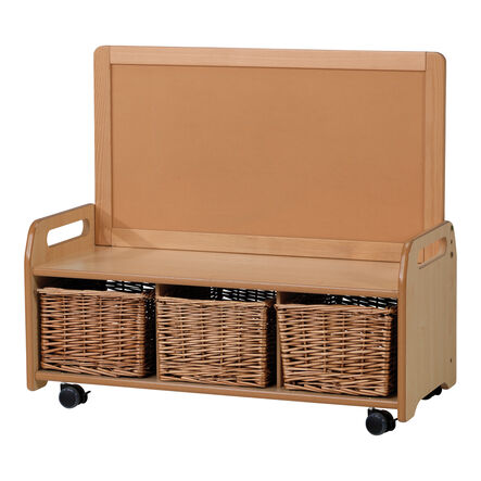 Millhouse Low level Storage W\/ Display Board  hi\-res