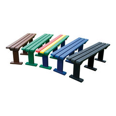 Marmax Recycled Plastic Bench Seat height 490mm  hi-res