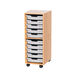 Mobile Single Tray Storage Unit 10 Trays  hi\-res