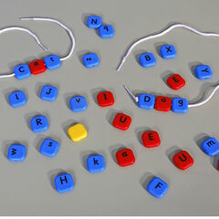 Threading Letter Beads Set  hi-res