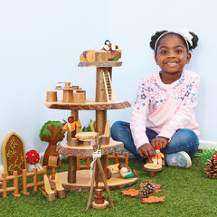 TTS Wooden Small World Rustic Tower  hi-res