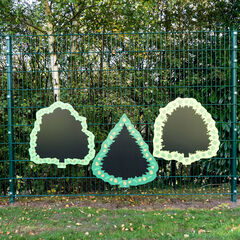 TTS Trees Mark Making Outdoor Chalkboards 3pk  hi-res