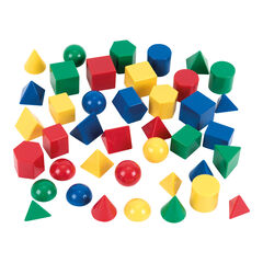 Geometric Solid Shapes 40pk  hi-res