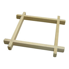 Wooden Batik Frame  hi-res