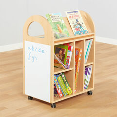Double Sided Book Trolley W60 x D40 x H80cm  hi-res