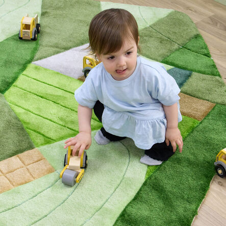 Aerial Landscape Super Deluxe Carved Carpet  hi\-res