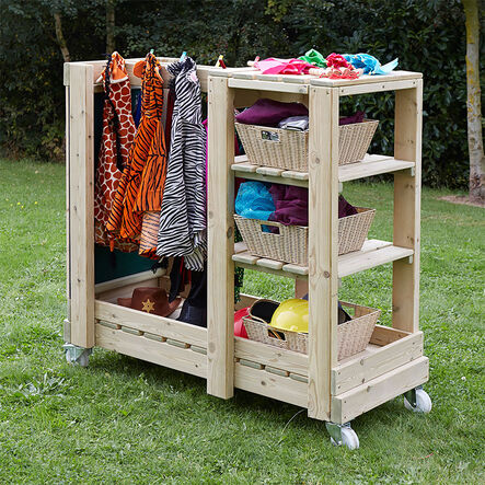 TTS Wooden Outdoor Role Play Dressing Up Storage Unit  hi\-res