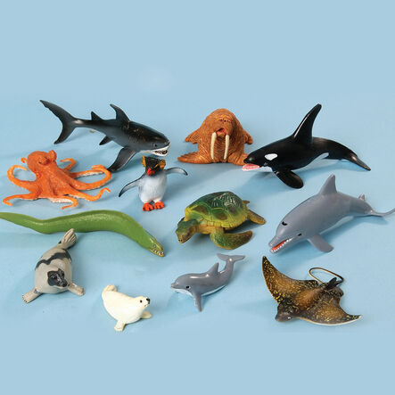 Small World Ocean Animals 12pcs  hi\-res