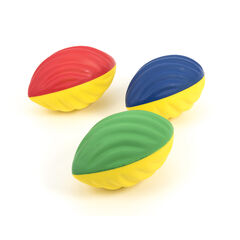 Soft Tactile Foam Rugby Ball 3pk  hi-res