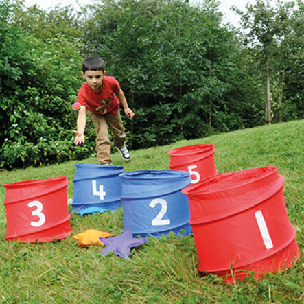 Numbered Folding Storage Tubs 10pk  hi\-res