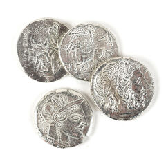 Replica Ancient Greek Coins 4pk  hi-res