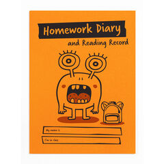 A5 Primary Homework Diary & Reading Record Book  hi-res