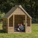 Outdoor Wooden Playhouse Shelter  hi\-res
