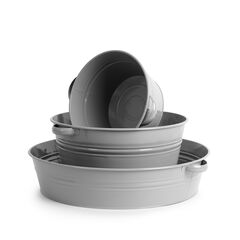 TTS Messy Play Metal Creative Tubs 3pk  hi-res
