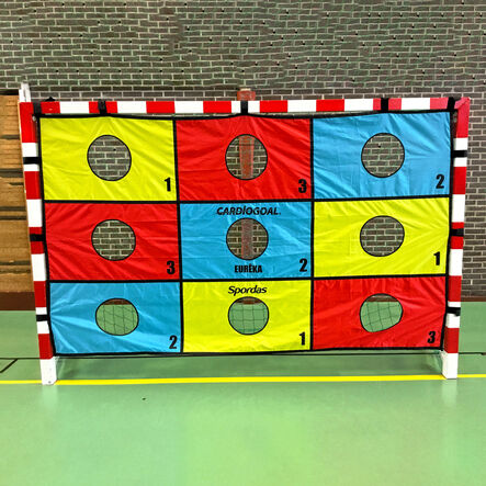 Cardiogoal Portable Target Wall Game 3 x 1.8m  hi\-res