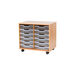 Mobile Double Tray Storage Unit 12 Trays  hi\-res
