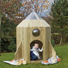 TTS Outdoor Wooden Role Play Spaceship  hi-res