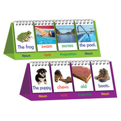 Sentence Building Desktop Flip Board  hi-res