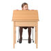 Wooden Single Locker Desks H760mm  hi\-res