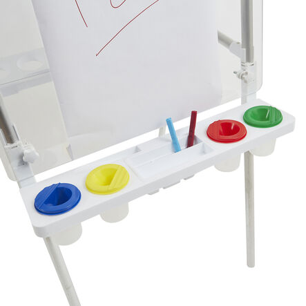 Easy Clean Multi\-Panel Acrylic Art Easel \- 6 Sided  hi\-res