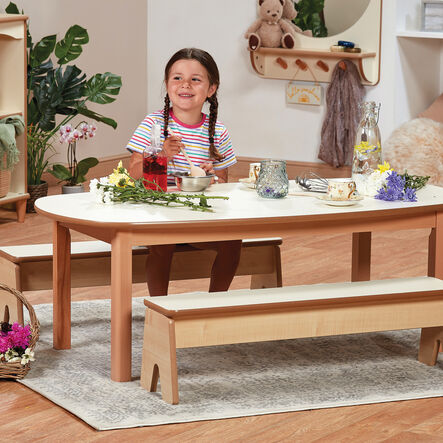 Millhouse Home from Home Dining Table \x26 2 Benches  hi\-res