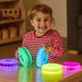 TTS Sensory Stacking Glow \x26 Texture Discs 5pk  hi\-res