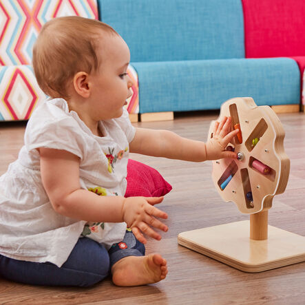 Wooden Rotating Bead Wheel  hi\-res