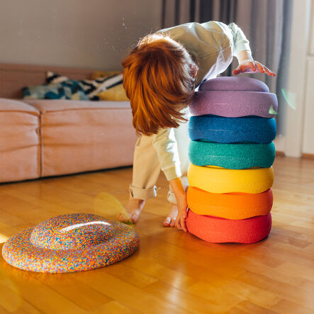 Stapelstein Stepping Stones Balance Boards 7pcs  hi\-res