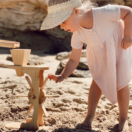 Explore Nook Water \x26 Messy Play Wooden Sand \x26 Water Wheel  hi\-res