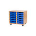 Mobile Double Tray Storage Unit 12 Trays  hi\-res