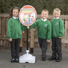 Buddy Stop Playground Sign  hi-res