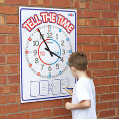 TTS Weatherproof Outdoor Teaching Clock A1  hi-res