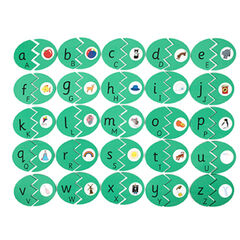 TTS Outdoor Alphabet Eggs Matching Puzzle Mats  hi-res