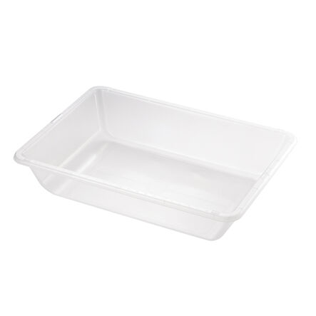 Clear Messy Play Sand \x26 Water Trays 4pk  hi\-res