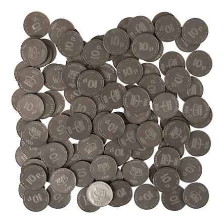 Plastic Play Money Coins  hi\-res
