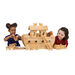 Classic Wooden Noah\'s Ark Small World Set Natural  hi\-res
