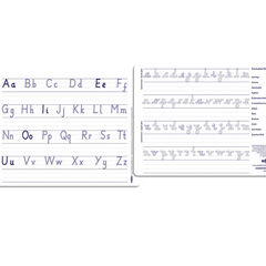 Dry Wipe Joined Up Handwriting Boards 30pk  hi-res