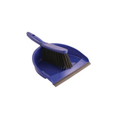 Dustpan & Brush Set Blue  hi-res
