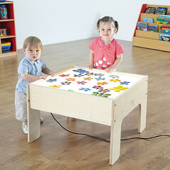 Low Level Toddler Light Box Table H50 x W75 x L75cm  hi-res