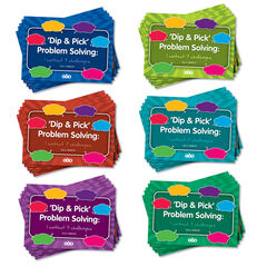 TTS Dip and Pick Maths Problem Solving Cards  hi-res