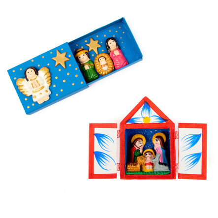 Christmas Nativities Around the World Set  hi\-res
