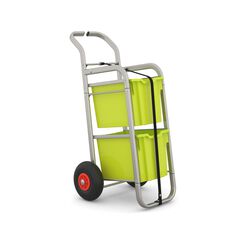 Gratnells Rover Trolley 2 x Jumbo Trays Lime Lime Green hi-res