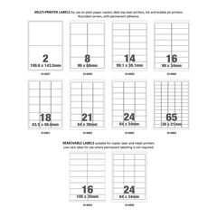 TTS Multi-Printer Labels 100pk  hi-res
