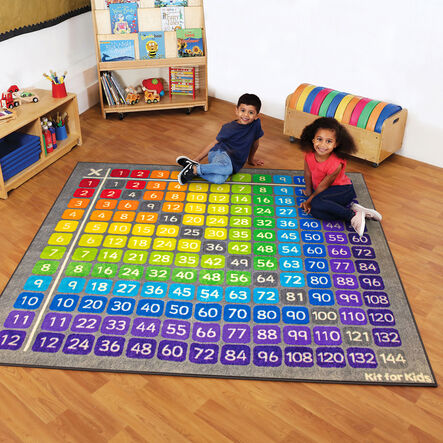 Giant Number Square Mats 2 x 2m  hi\-res
