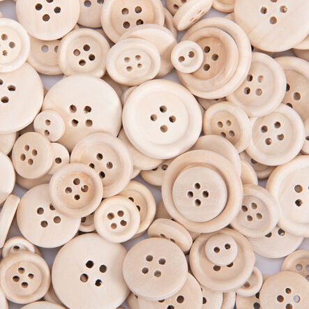 Wooden Buttons 440pk  hi\-res
