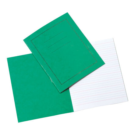 8\'\'x 6.5\'\' Handwriting Book 4\/16 Inter\-ruled Green 24pg 50pk  hi\-res