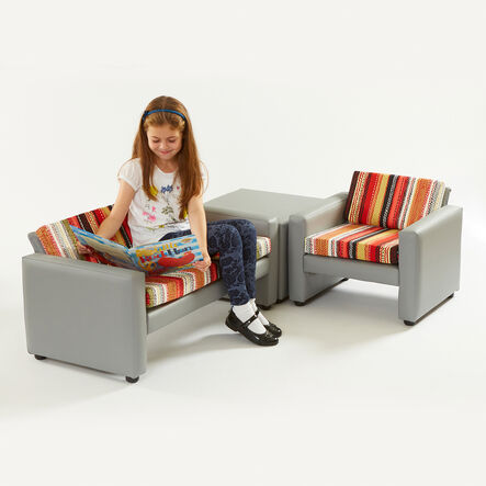 Stripe Children\'s Corner Sofa Set  hi\-res