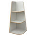 Free Standing Corner Shelf Unit Grey  hi\-res